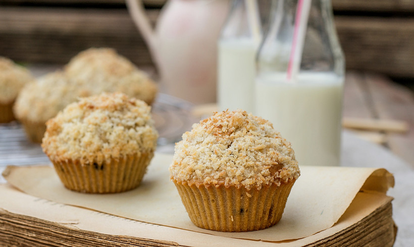 Muffini s čokoladom i kokosom