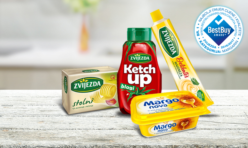 Zvijezdin margarin i majoneza dobitnici prestižne medalje Best Buy Award
