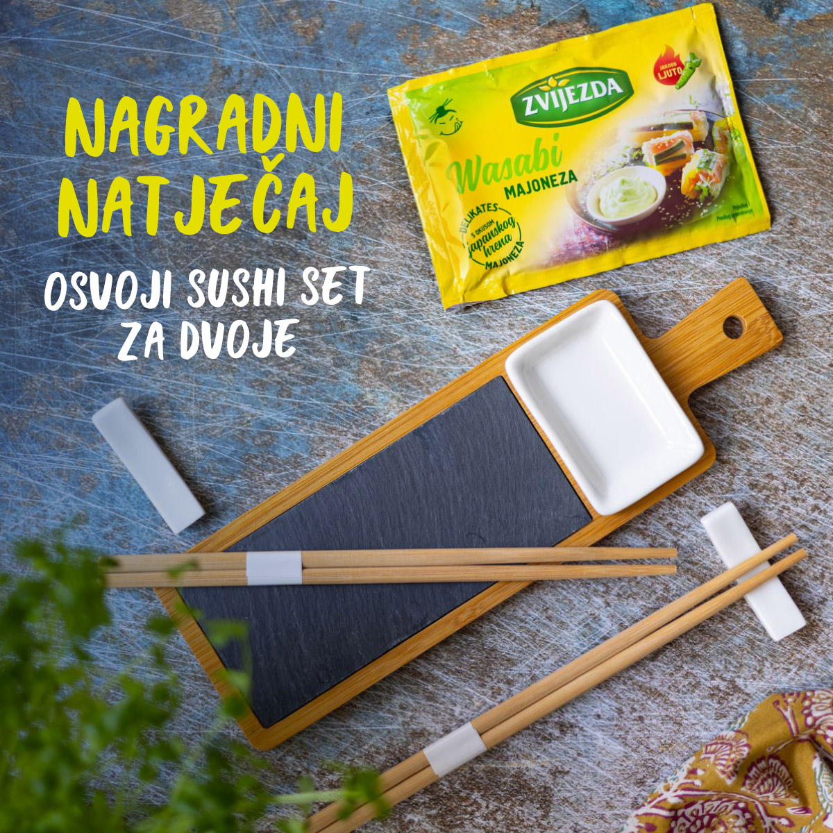 Pravilnik natječaja „Kreativnošću osvoji sushi set i Wasabi majonezu”