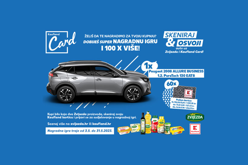 Kaufland Card i Zvijezda te nagrađuju. Skeniraj i osvoji!