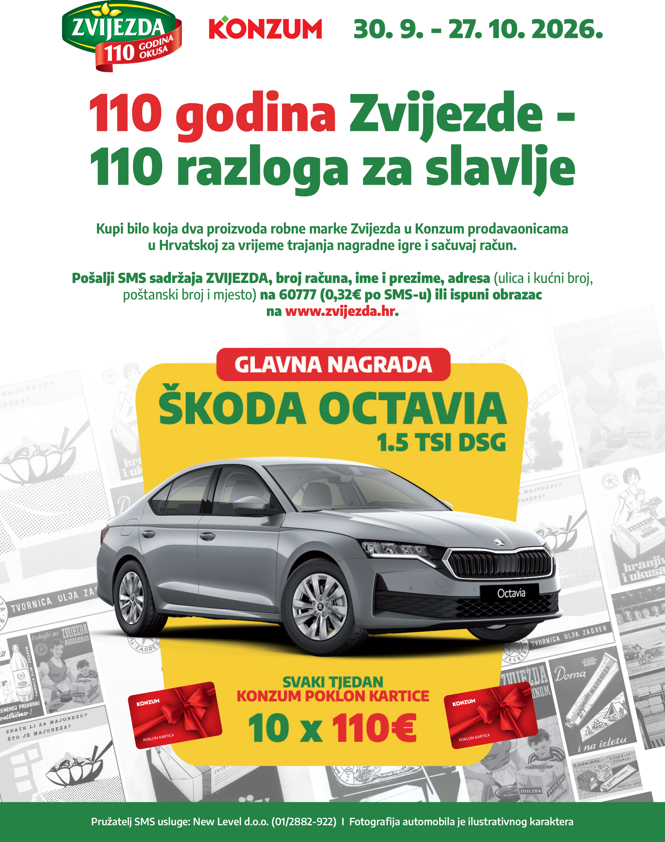 NAGRADNA IGRA „110 godina Zvijezda – 110 razloga za slavlje“